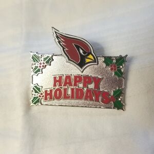 Arizona Cardinals HAPPY HOLIDAYS Pin